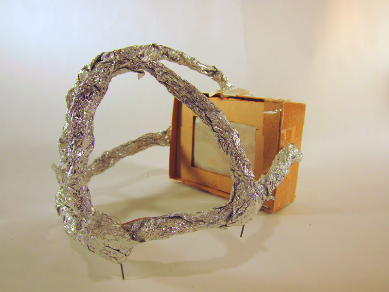 Cardboard VR headset design from childhood