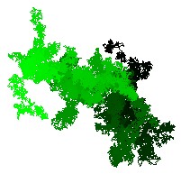 Particle Walker path visualization 2