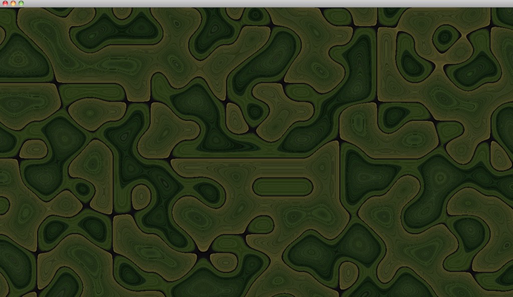 Swirl pattern simulation in Scape