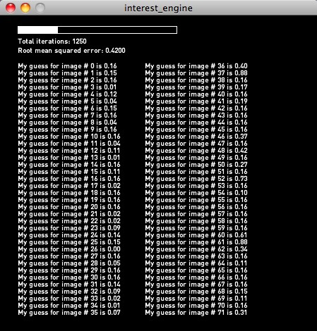 Neural network visualization 2