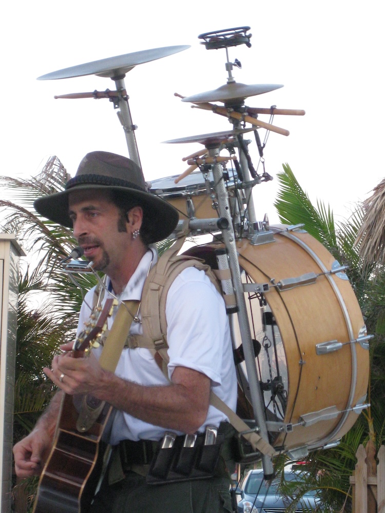 One Man Band performer