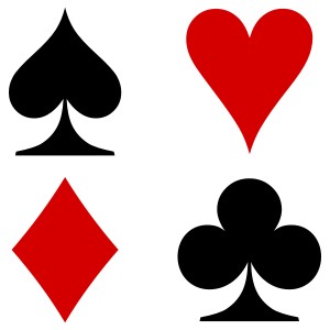 Playing card suits